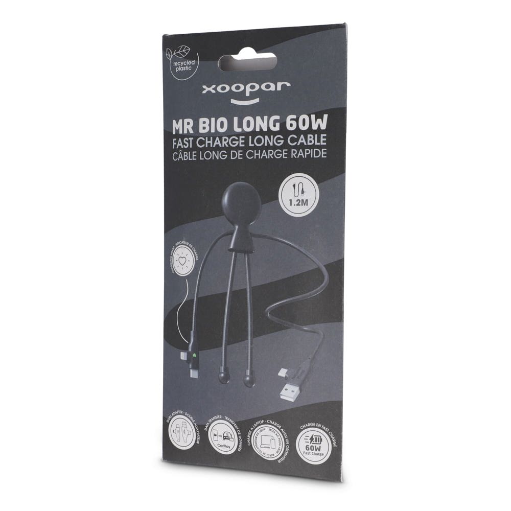 Xoopar Mr. Bio Long 60 W PD Multi Oplaadkabel 1.2 Meter