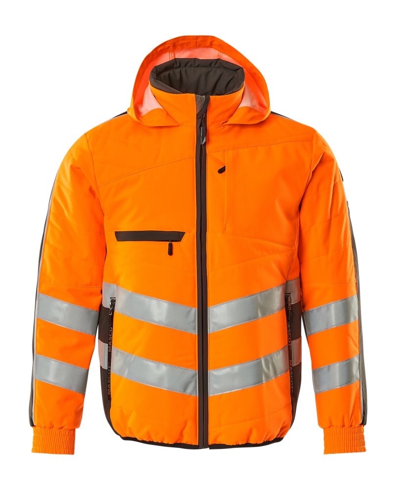 Jas - hi-vis oranje/donkerantraciet
