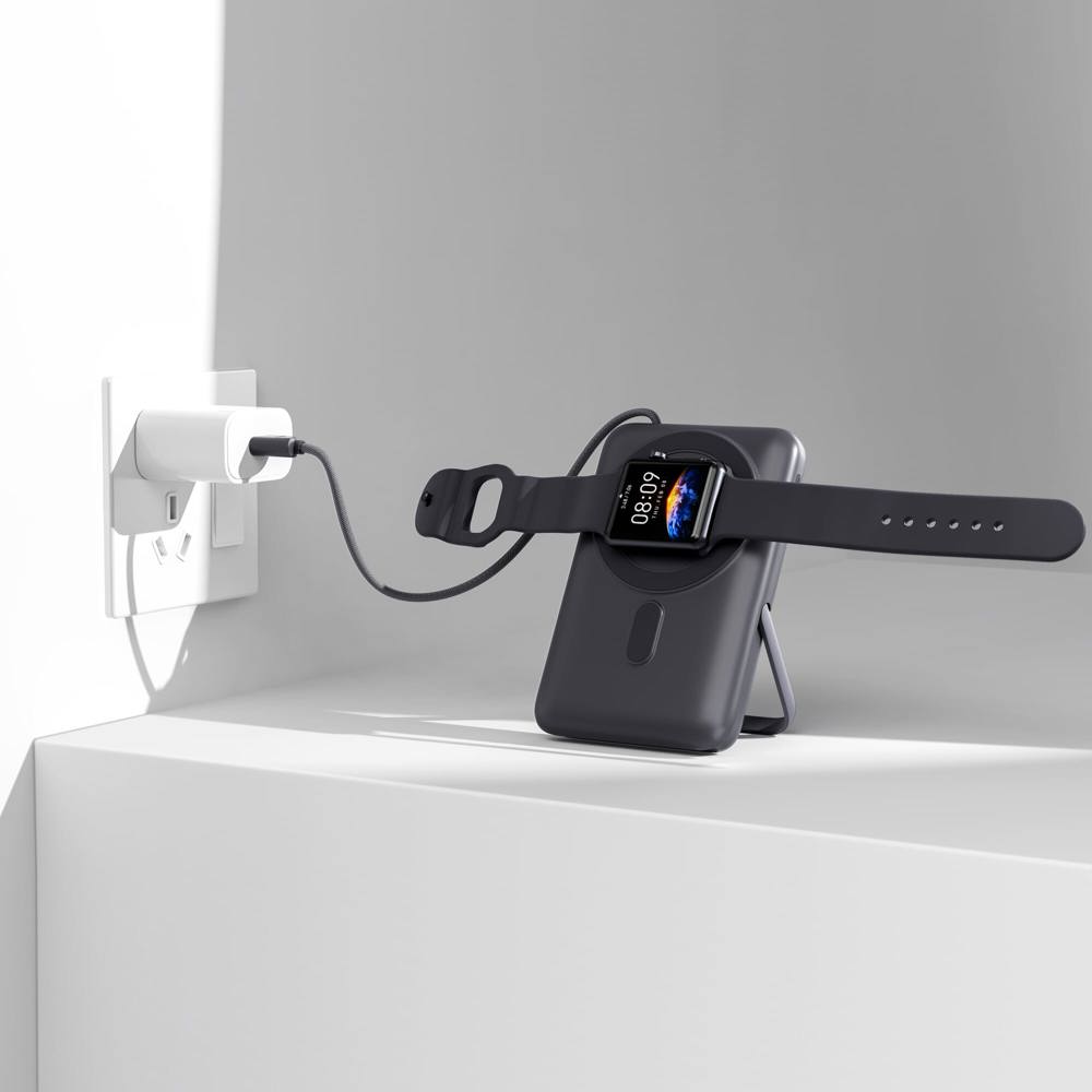 Nova Draadloze Powerbank Geschikt voor MagSafe en Apple Watch 10000 mAh