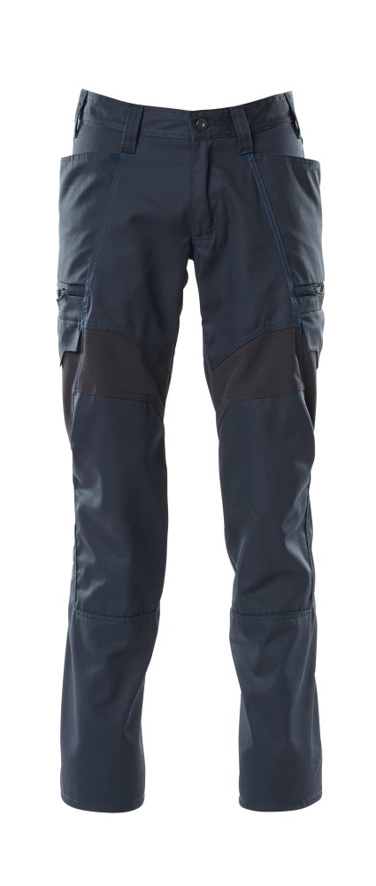 Broek met dijbeenzakken