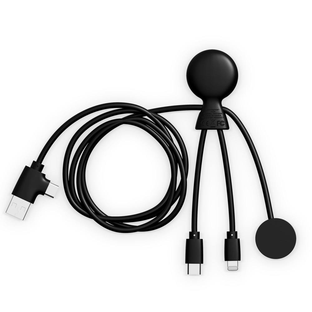 Xoopar Mr. Bio Long Multi Kabel voor Apple/Samsung Watch 1 Meter 