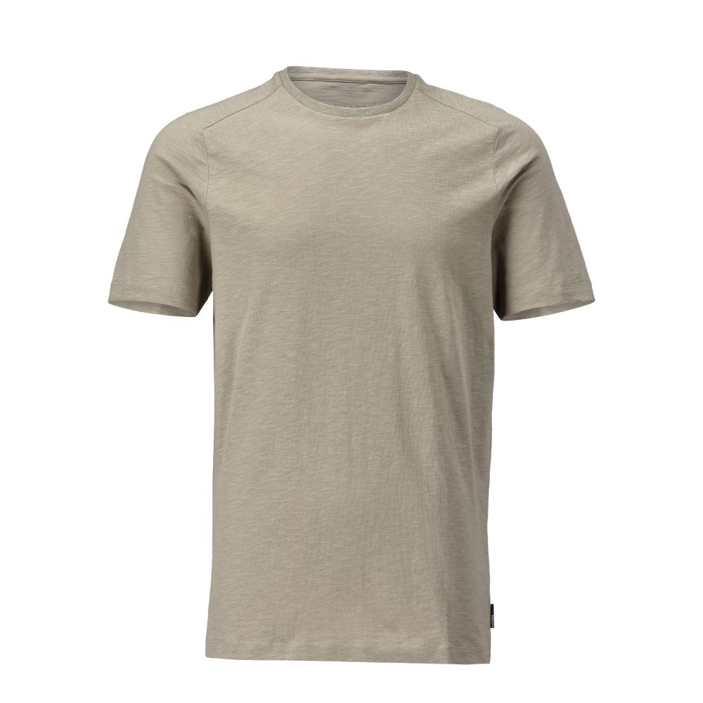T-shirt, met korte mouwen - lichtzand