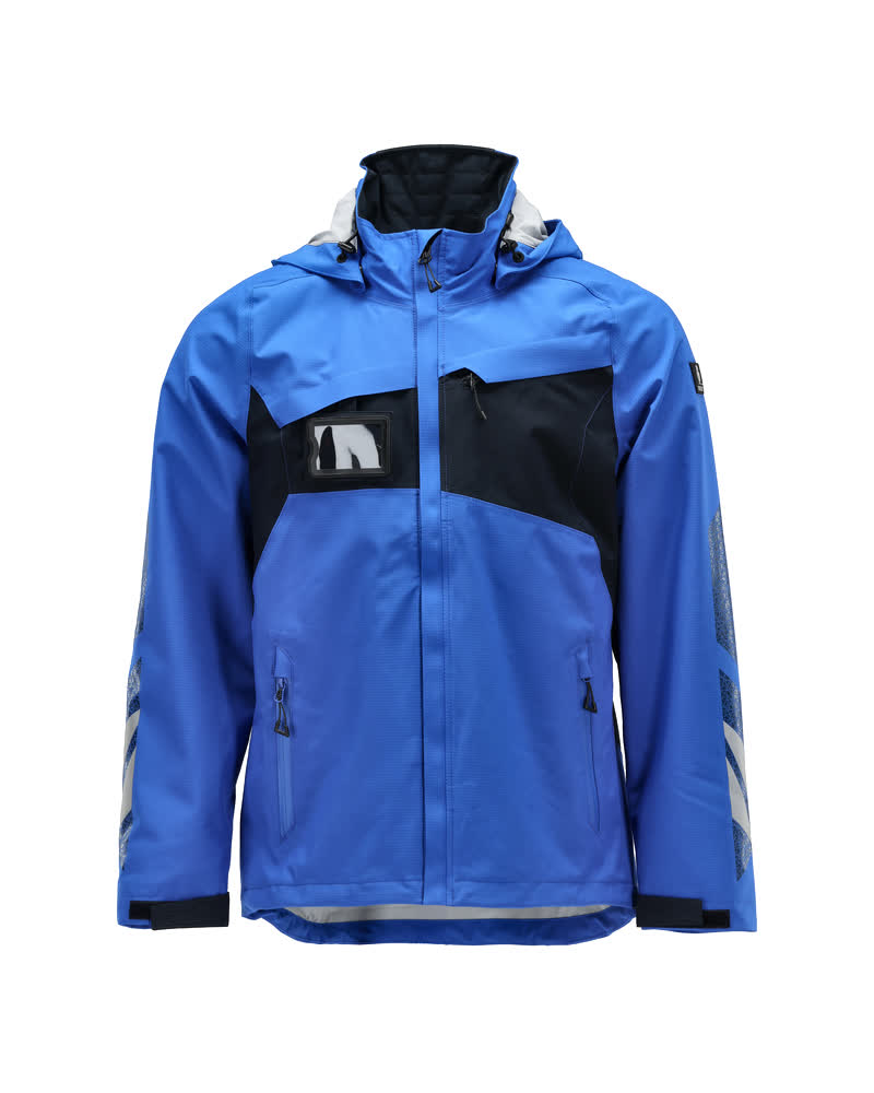 Shell jas - helder blauw/donkermarine
