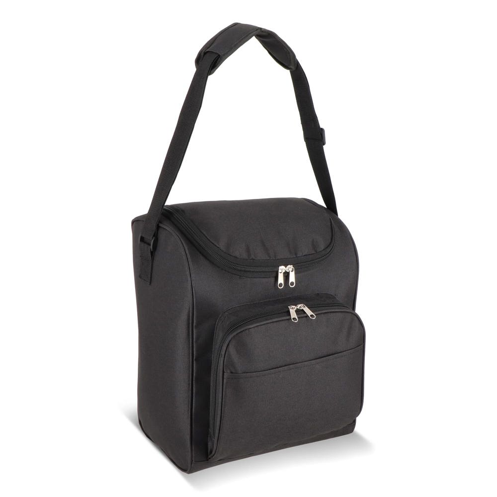 R-PET 600D koeltas, 26 x 19 x 34 cm, 13L - Zwart