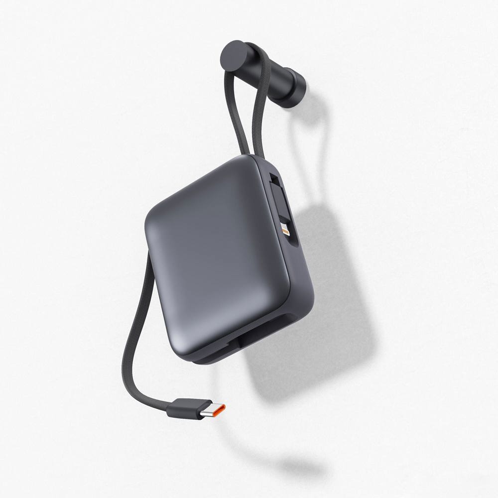 Nova Powerbank 22.5W Power Delivery met ingebouwde kabels 10000 mAh