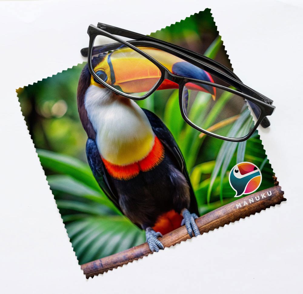 R-PET microvezel reinigingsdoek 15 x 15cm sublimatie