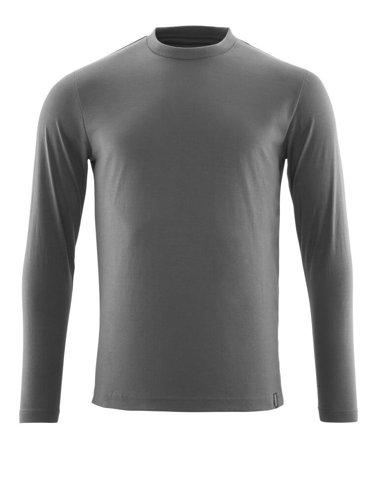 T-shirt, met lange mouwen - donkerantraciet