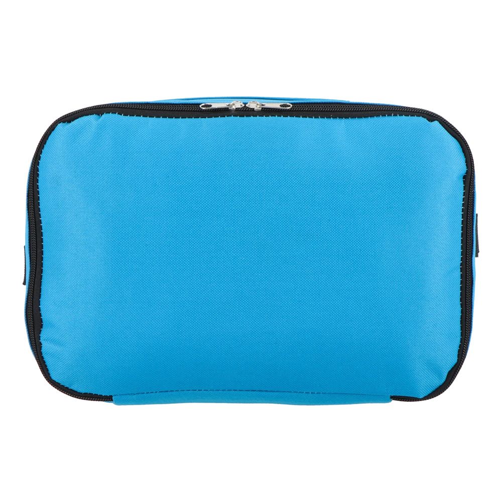 R-PET 600D koeltas met dubbele compartimenten, 30 x 20 x 24 cm, 12L