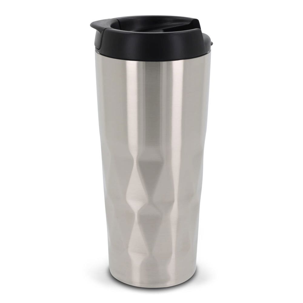 Thermobeker diamant 450ml - Zilver