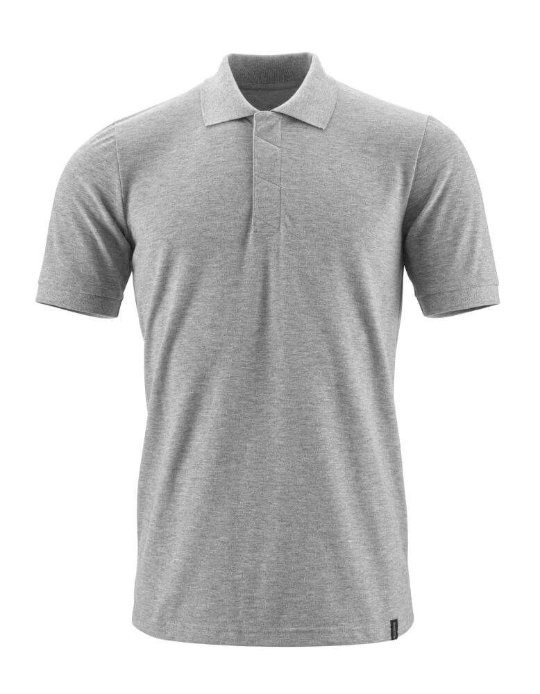Poloshirt - grijs-gemêleerd
