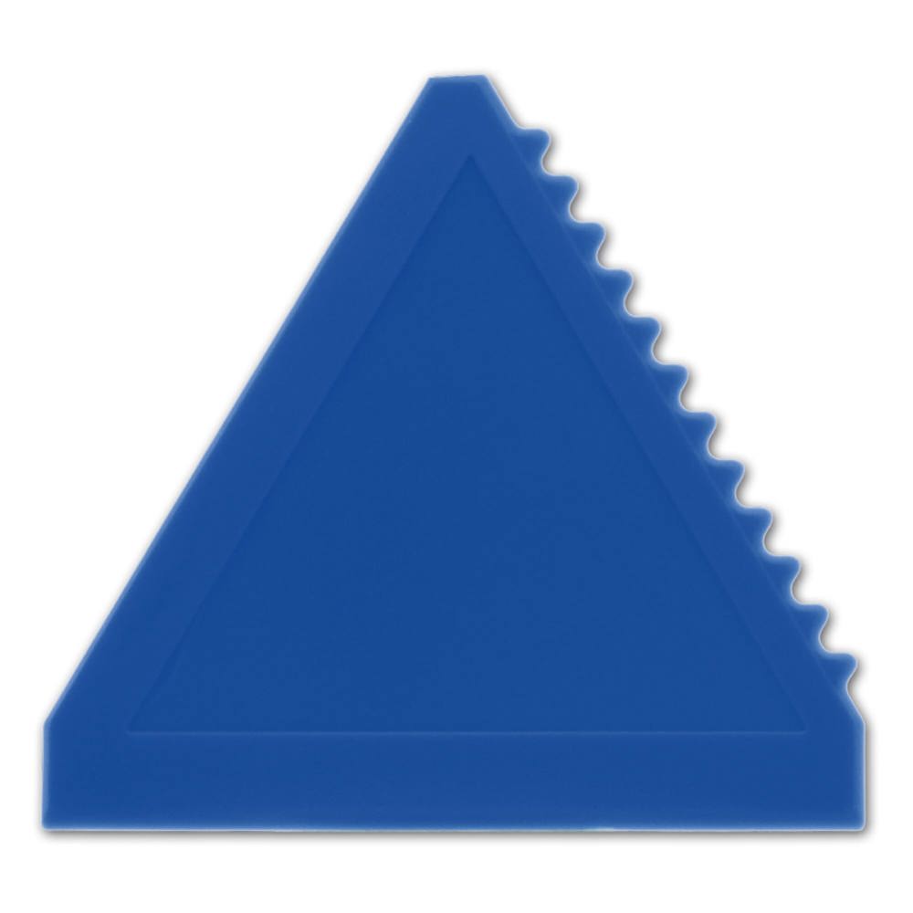Ijskrabber driehoek - Blauw