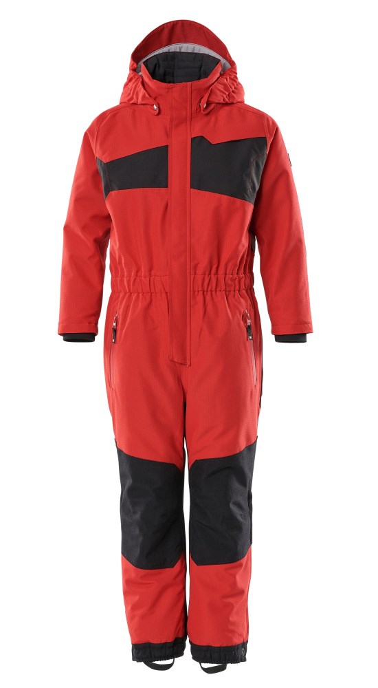 Skipakken voor kinderen - signaalrood/zwart