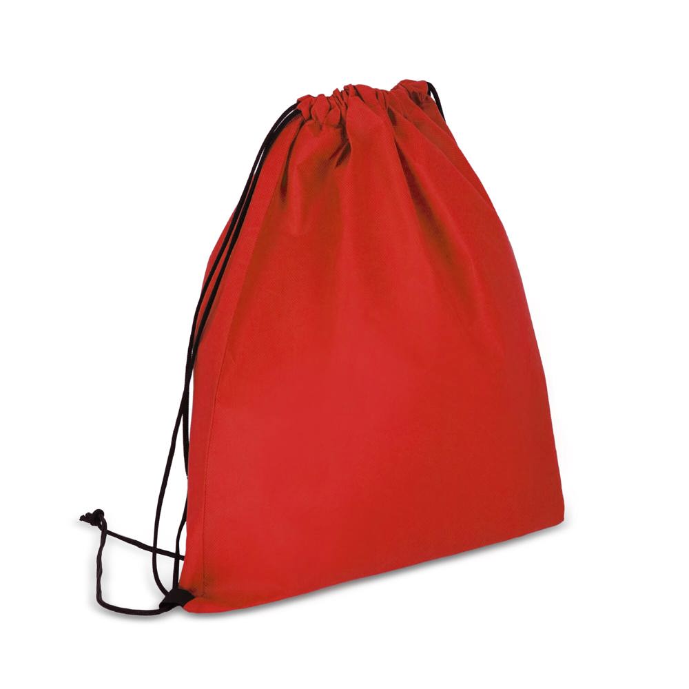 R-PET Rugzak non-woven 38 x 42cm 75g/m² - Rood