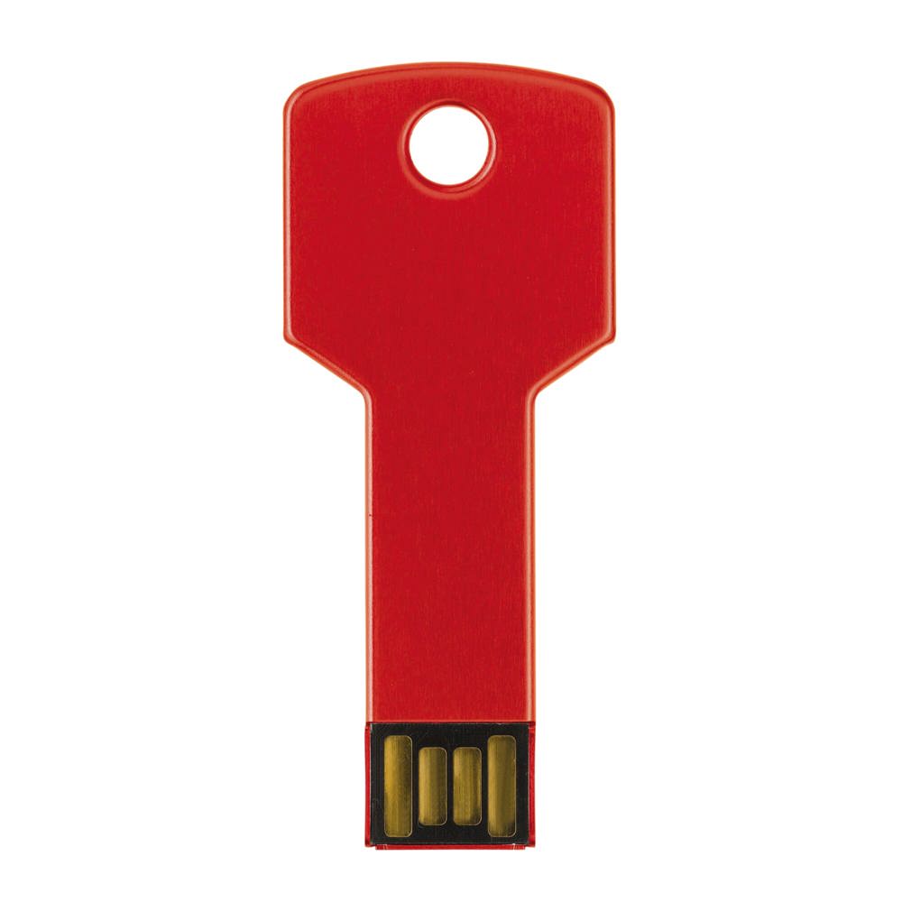 USB stick 2.0 key 8GB - Rood