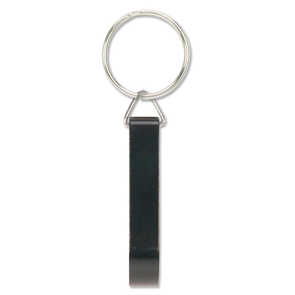Sleutelhanger flesopener - Zwart