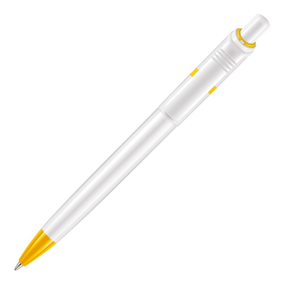 Balpen Ducal hardcolour - Wit / Geel