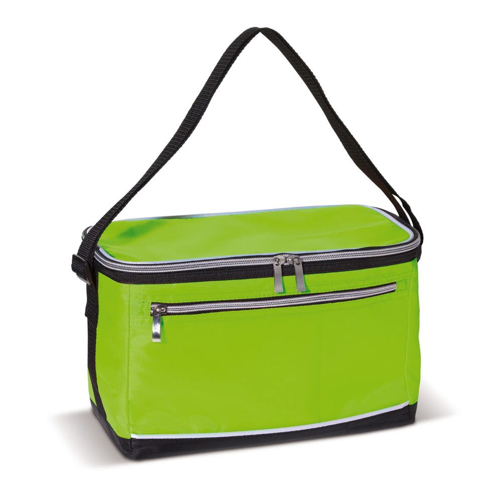 Koeltas met schouderband 30.5 x 17 x 19 cm - Lichtgroen