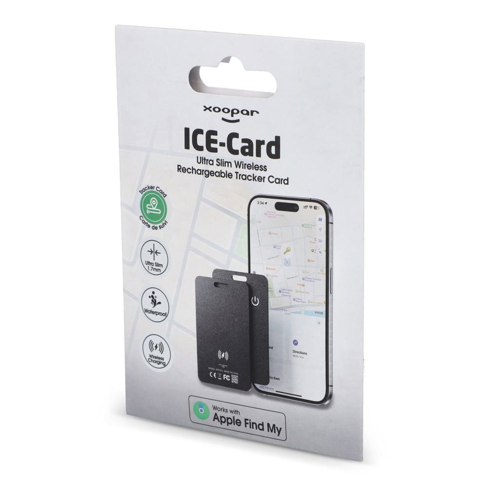 Xoopar ICE-Card Ultradune Tracker Kaart oplaadbaar