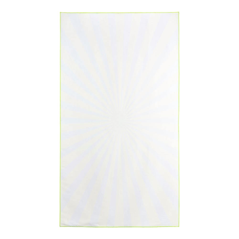 R-PET sneldrogende strandlaken 100x180cm met opbergzak (200g/m²) sublimatie