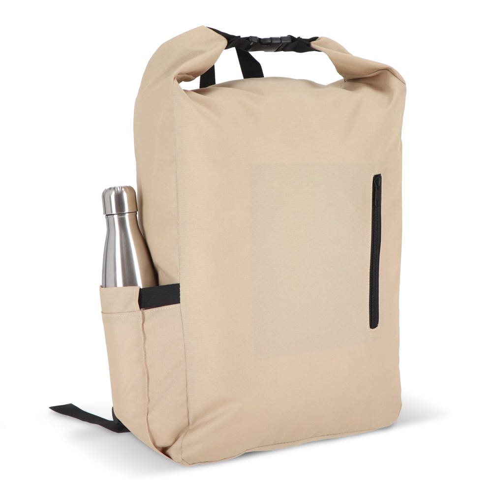 R-PET 600D Rolltop gesp rugzak 20L