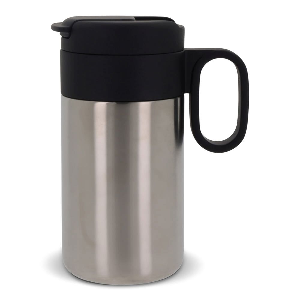 Thermofles Flow met handvat 250ml - Zilver