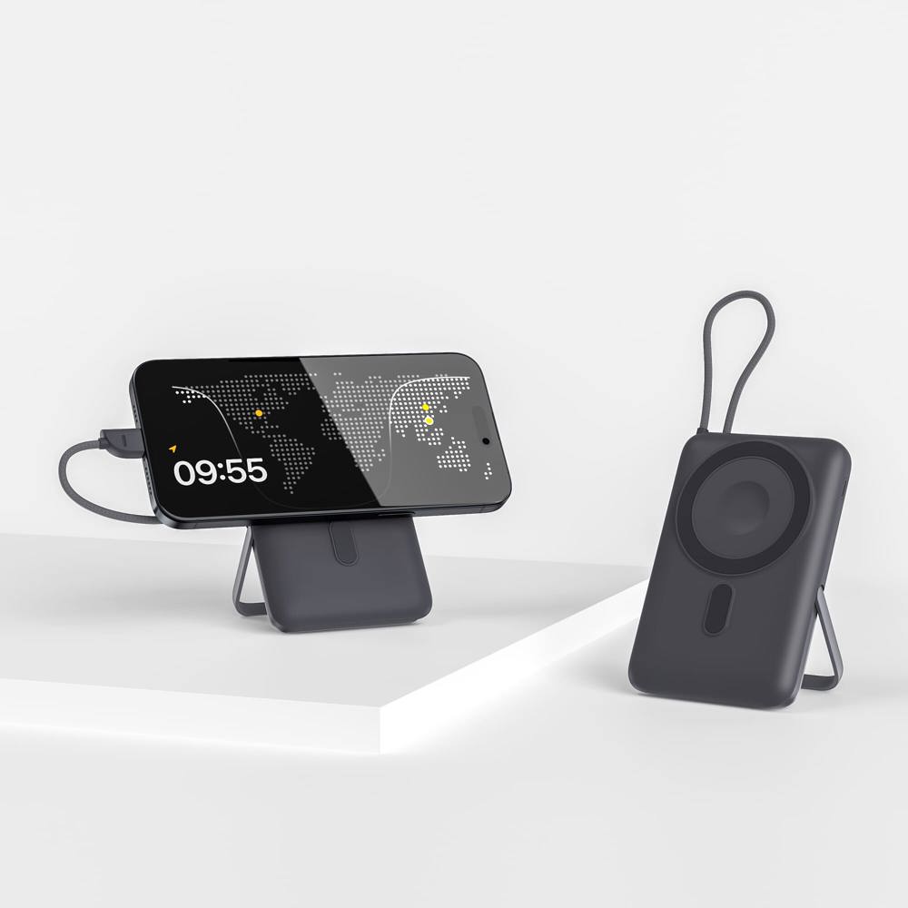 Nova Draadloze Powerbank Geschikt voor MagSafe en Apple Watch 10000 mAh