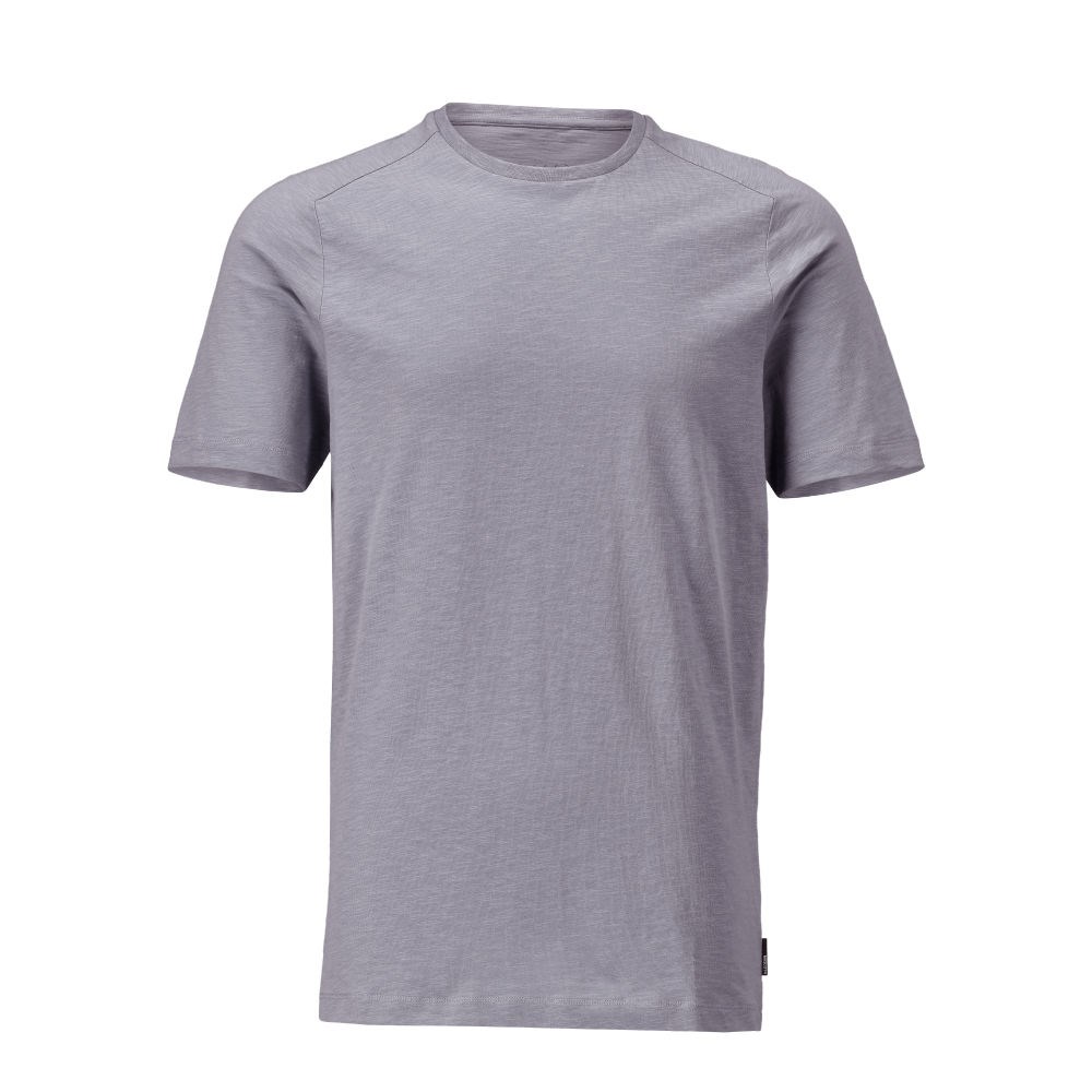 T-shirt, met korte mouwen - lichtsteenblauw