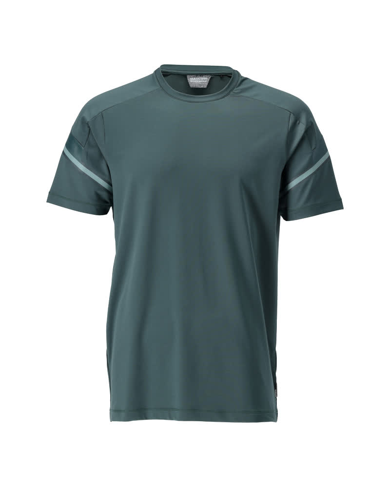 T-shirt, met korte mouwen - bosgroen