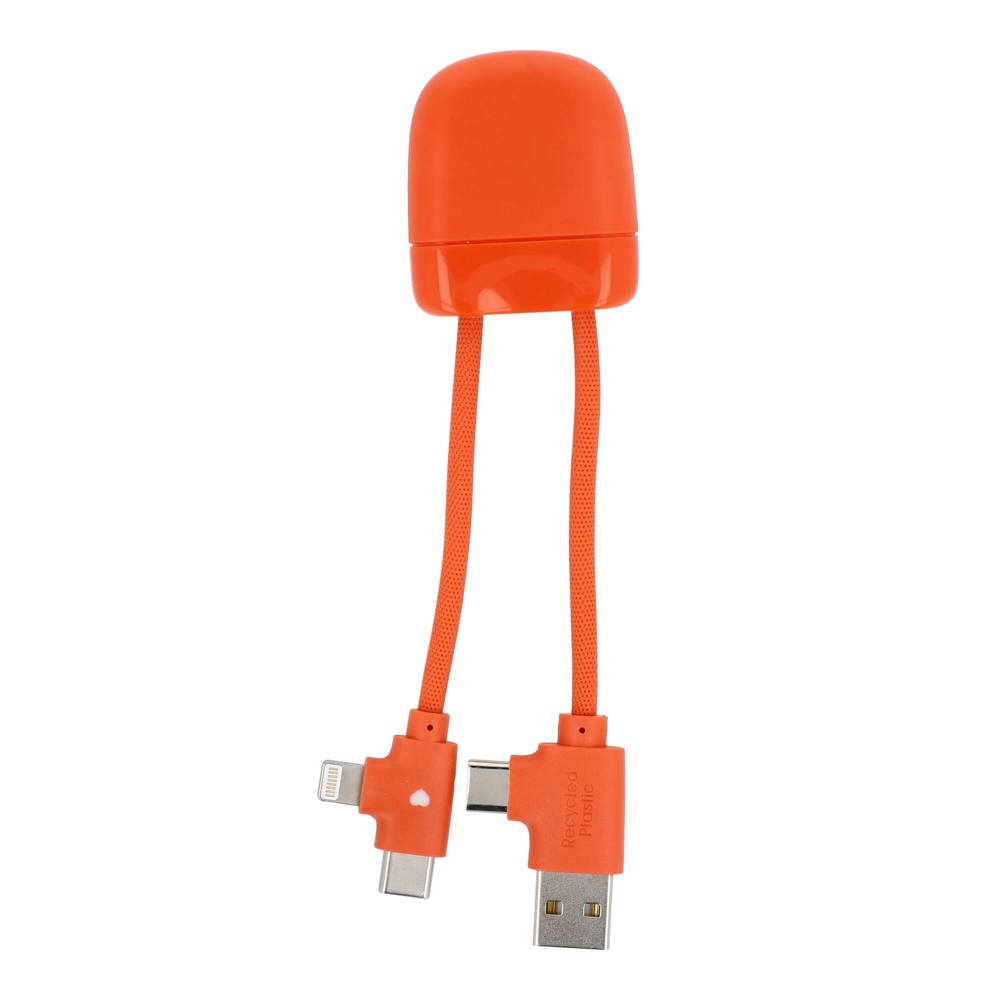 Xoopar ICE-B Multi Oplaadkabel - Oranje