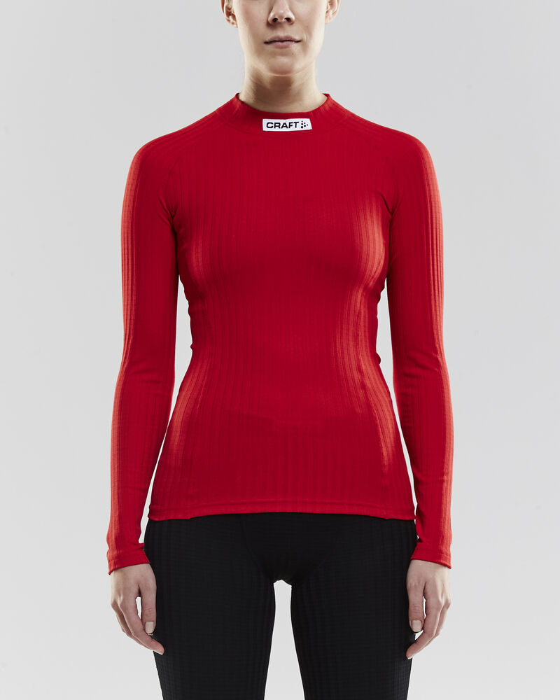 Craft - Progress Baselayer CN LS W Bright Red XXL