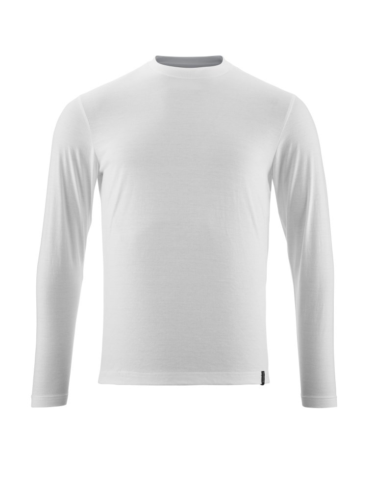 T-shirt, met lange mouwen - Wit