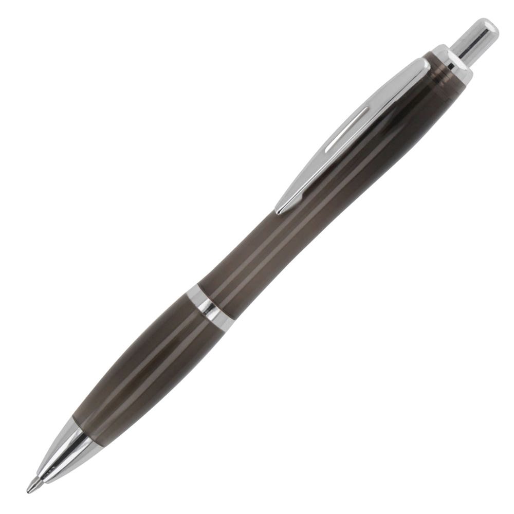 Balpen Hawaii transparant Ocean Bound Plastic - Transparant / Zwart