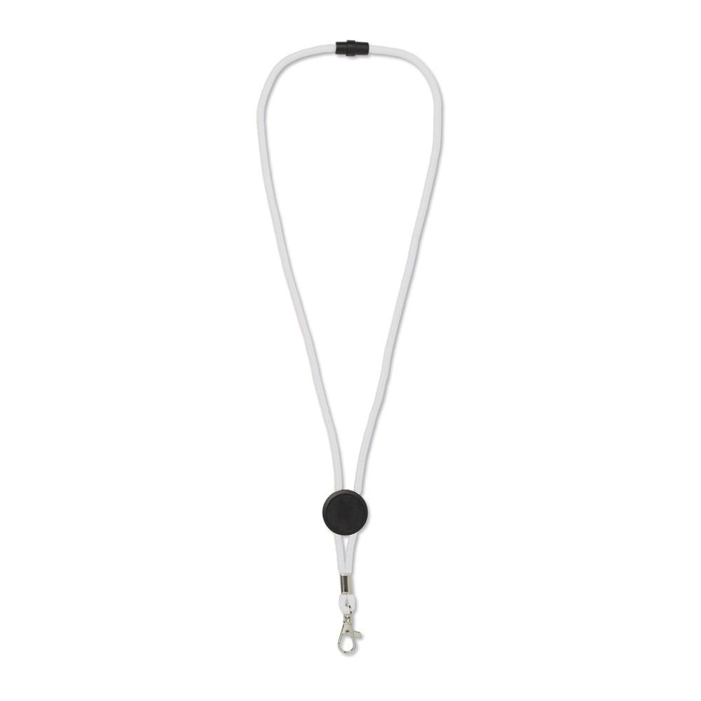Lanyard paracord - Wit