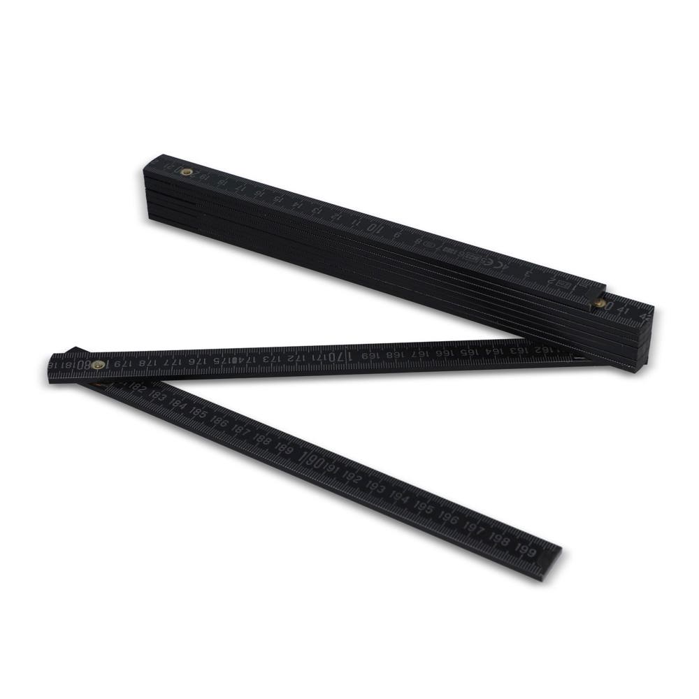 Duimstok hout 2m premium gekleurd