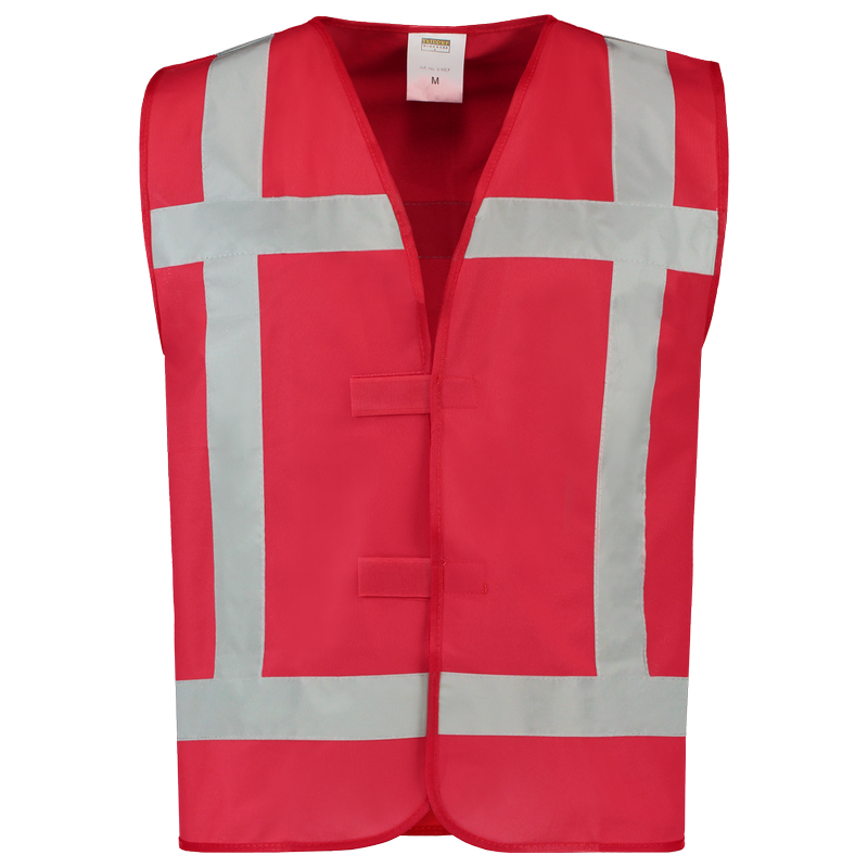 TRICORP Vest Reflectie - Fluor Red