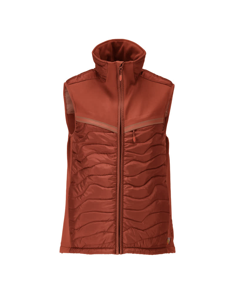 Thermobodywarmer - herfstrood