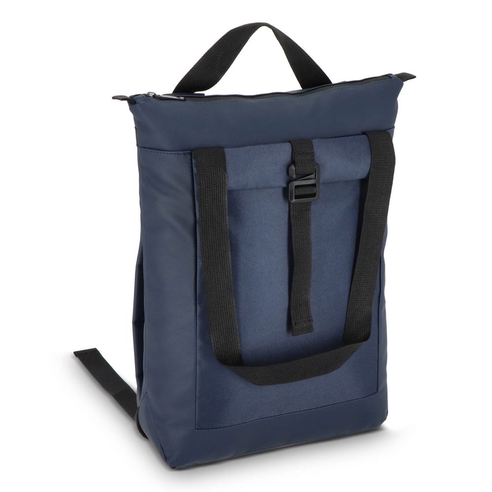 rPET 600D Navi laptoprugzak 36 x 40 x 10 cm - Donkerblauw