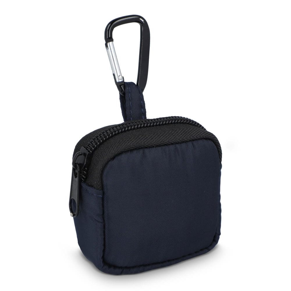 Nylon Earphones Pouch 6.5 x 6 cm - Donkerblauw
