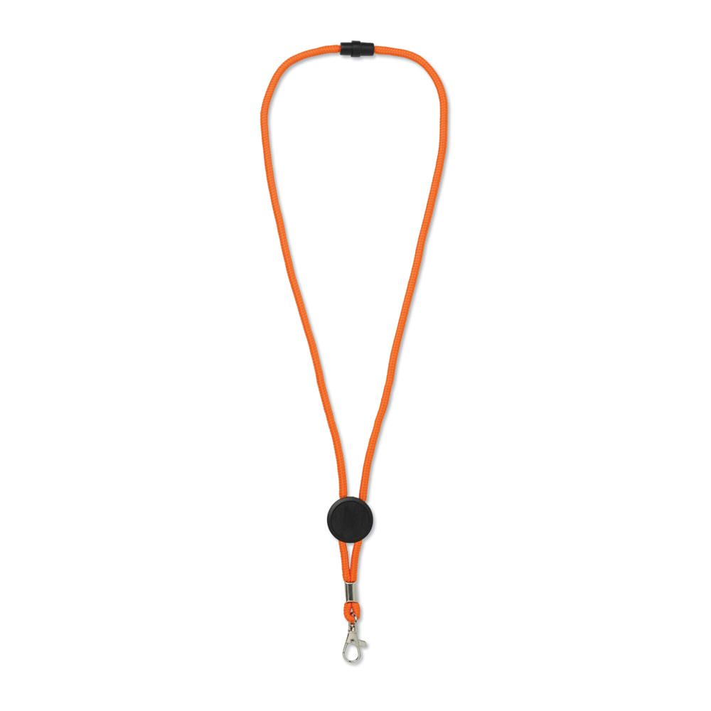 Lanyard paracord - Oranje