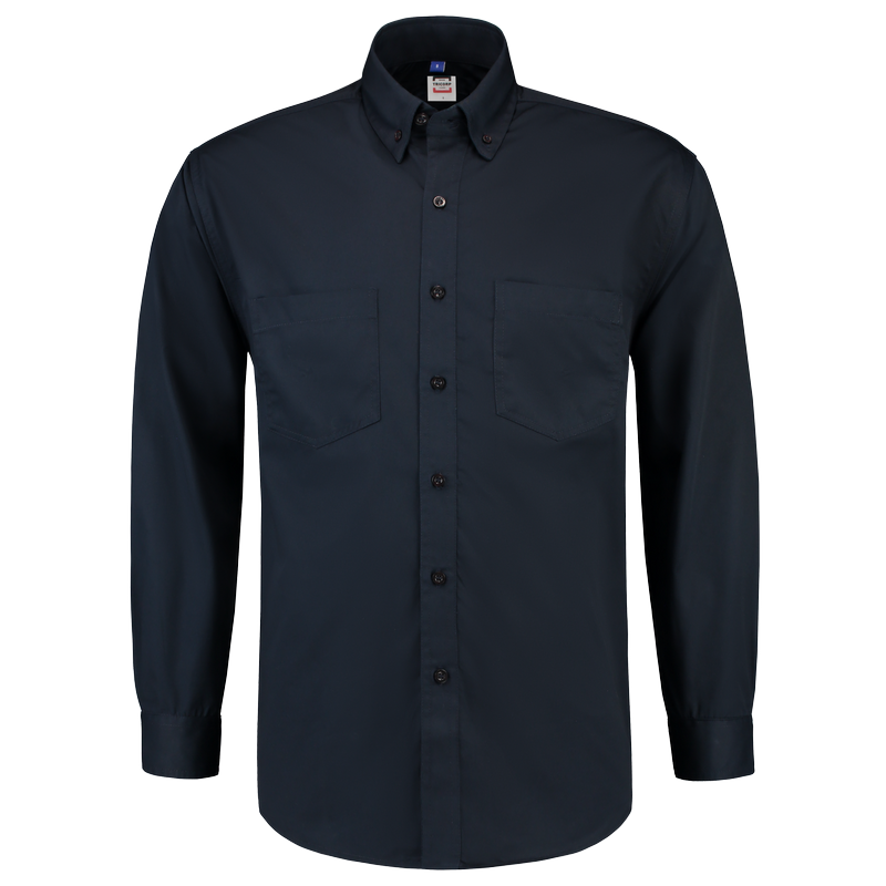 TRICORP Werkhemd Lange Mouw Basis - Navy