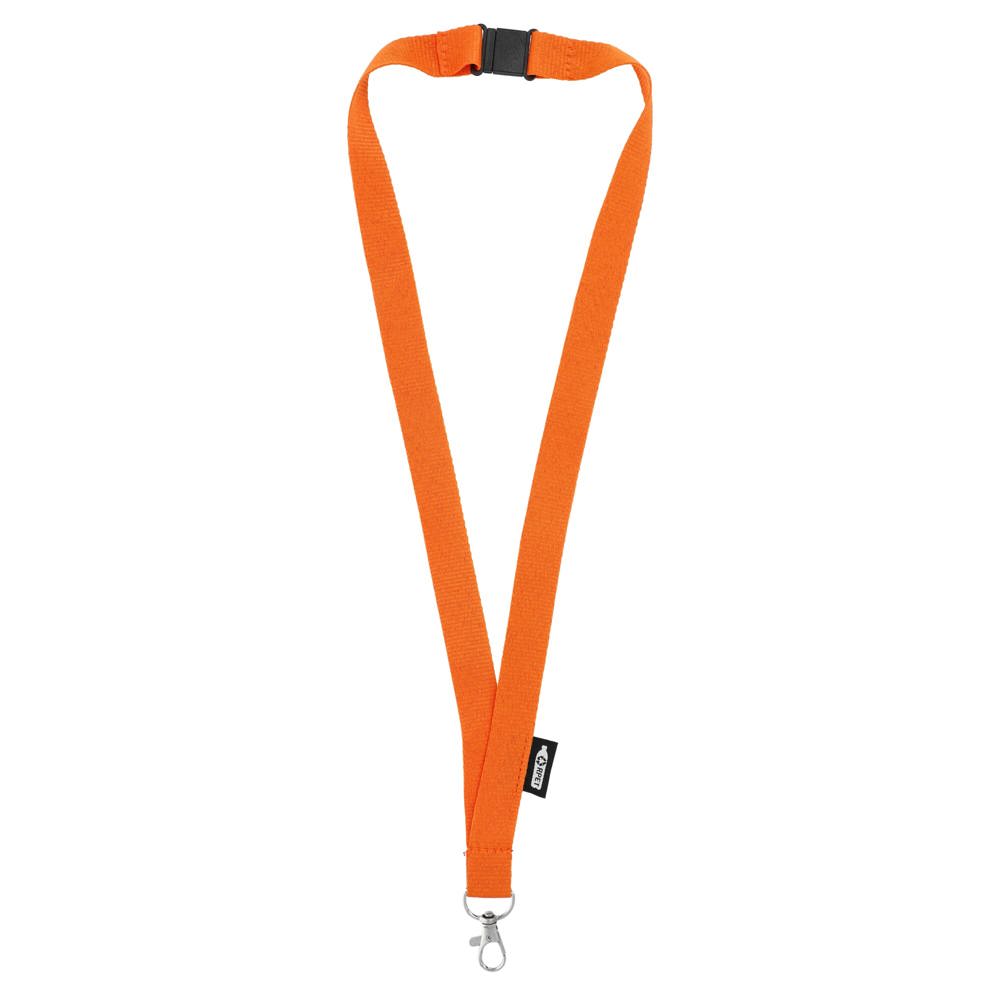 R-PET-lanyard - Oranje