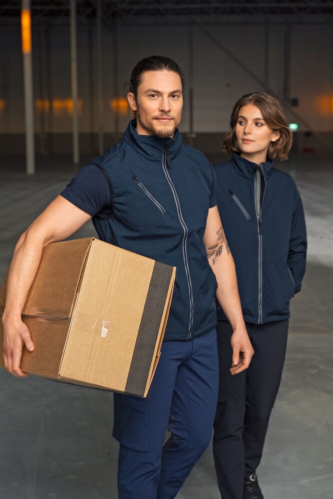 Jobman - 7502 Softshell Vest Bruin S