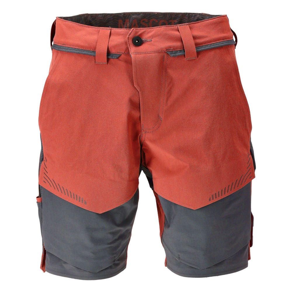 Shorts - herfstrood/steengrijs