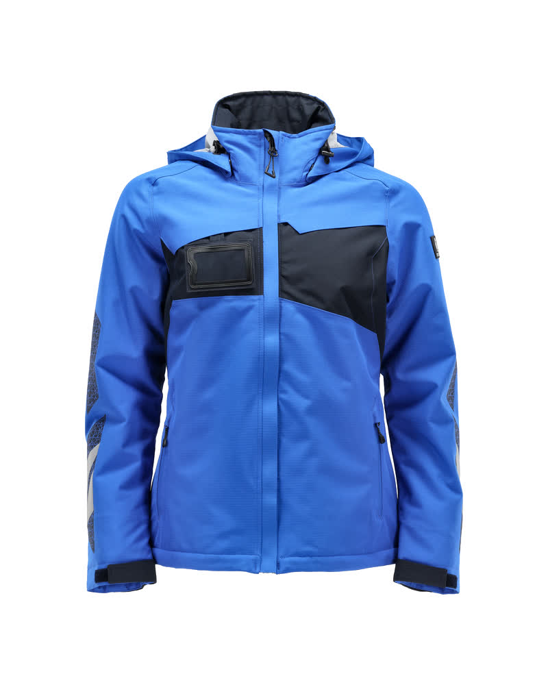 Winterjas - helder blauw/donkermarine