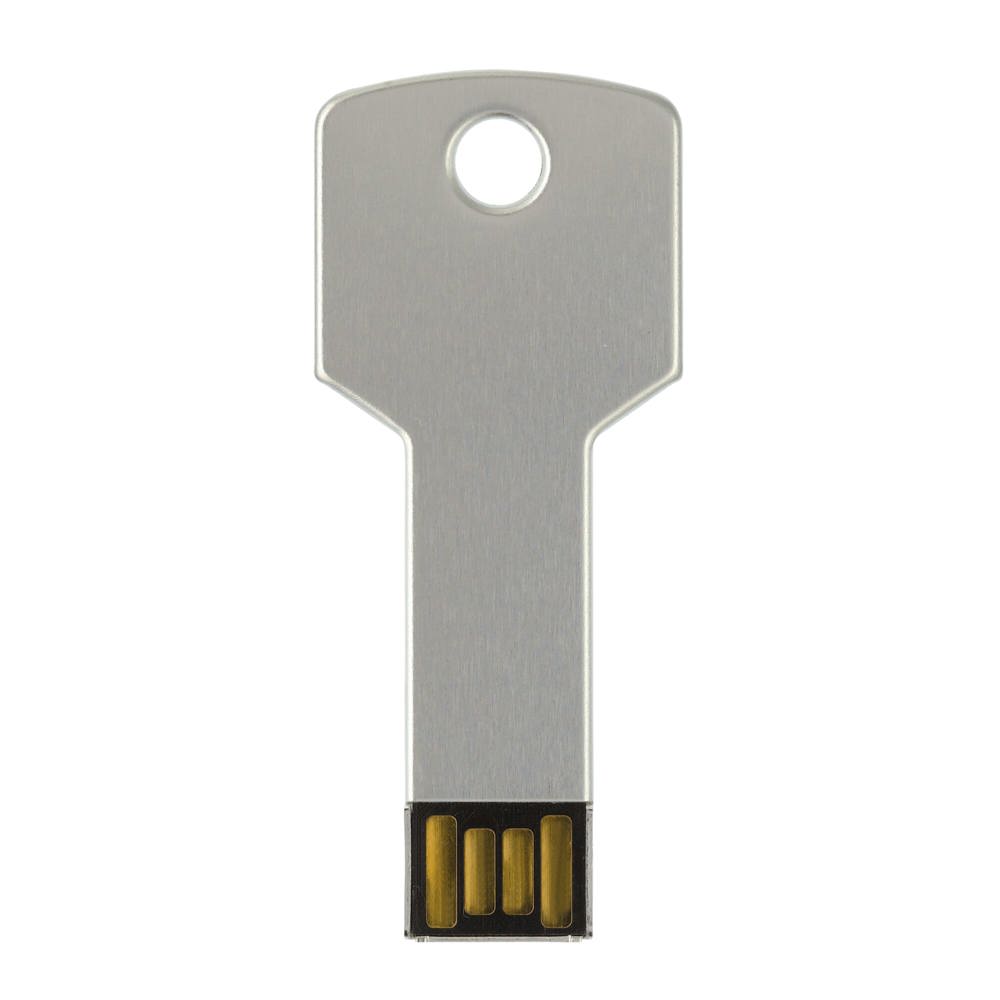 USB stick 2.0 key 8GB - Zilver
