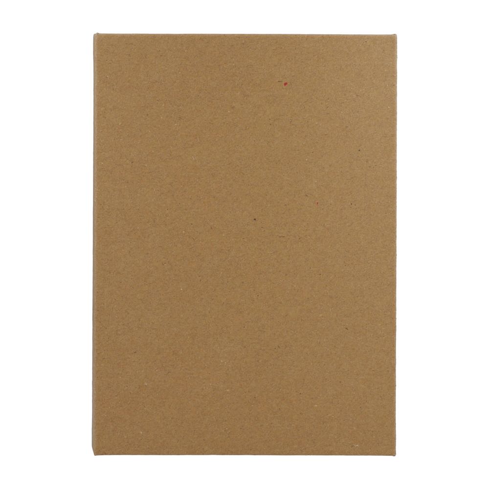 Drievoudige stationaire set van gerecycled papier