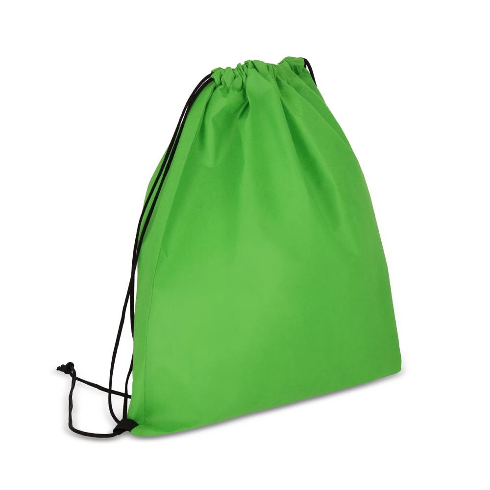 R-PET Rugzak non-woven 38 x 42cm 75g/m² - Lichtgroen