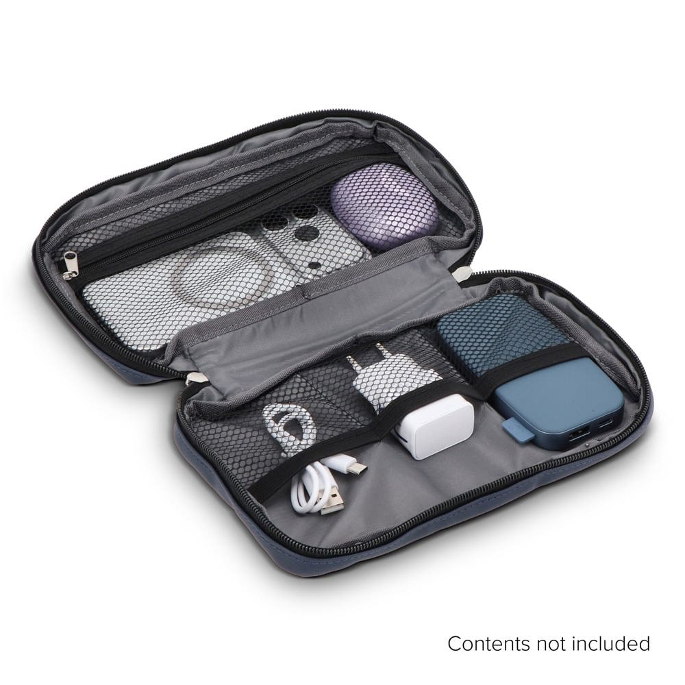 rPET PU-gecoate 210D Napa organizer tas 22 x 13 x 4 cm