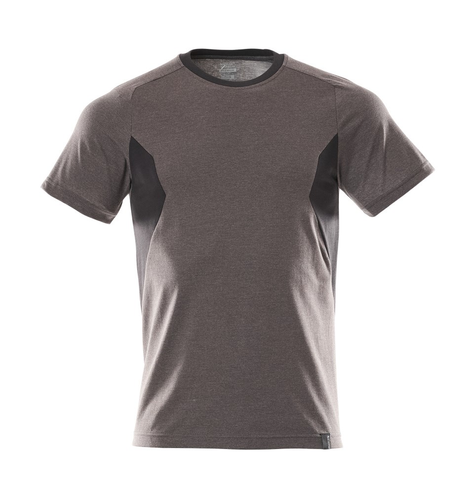 T-shirt - donkerantraciet/zwart