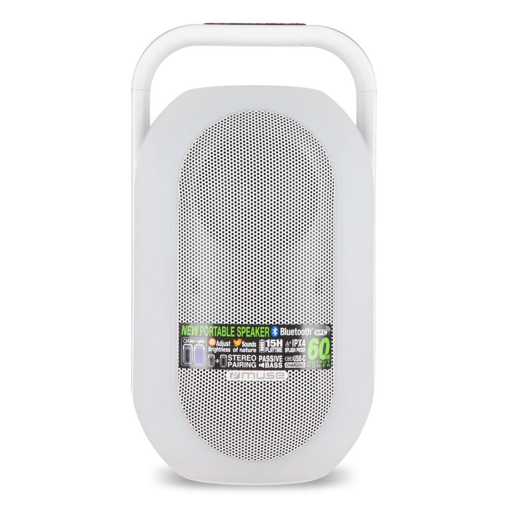 ML-625| Muse Ambient Light Bluetooth Speaker IPX4